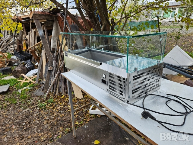 Хладилна Витрина за Дюнер Пицария за заготовки зеленчуци сосове втора употреба , снимка 3 - Хладилни витрини и фризери - 52468997