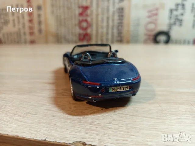 BMW Z8 1:38, снимка 6 - Колекции - 47709734