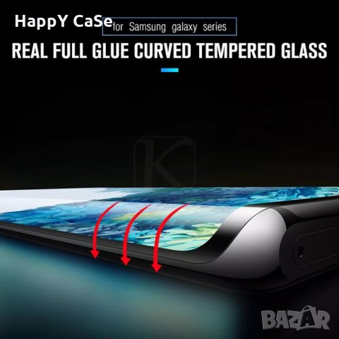 3D ЦЯЛО ЛЕПИЛО Извит стъклен протектор за Samsung Galaxy Note 20, снимка 6 - Фолия, протектори - 30120238