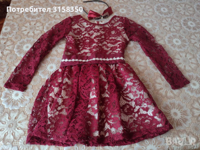 Детска официална рокля 