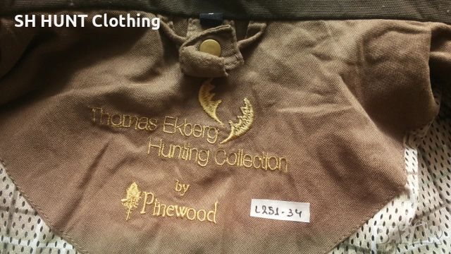 Pinewood Tomas Ekberg Hunting Waterproof Jacket размер L / XL за лов яке водонепромокаемо - 1790, снимка 16 - Екипировка - 52941167