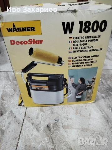 Акумулаторни валяк за боядисване WAGNER W 180, снимка 8 - Други инструменти - 50581666