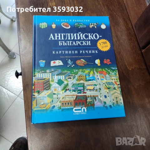 Английско български картинен речник 