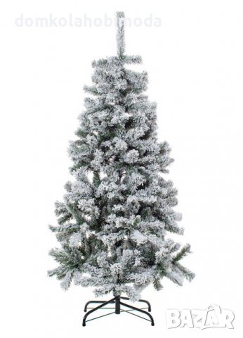 Коледна елха с побелели клонки ,75х140 см, 144 клонки