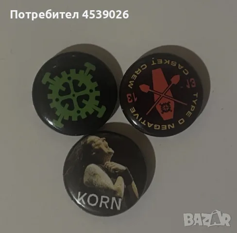 Значки на аниме и банди., снимка 4 - Други - 55839998