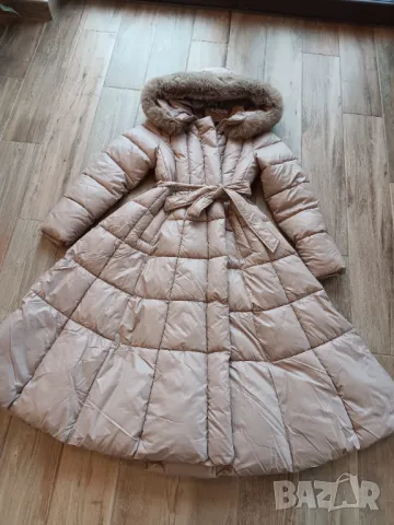 Ново!Monte cervino луксозно,дълго разкроено яке 