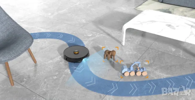 Imou Robot Vacuum Cleaner 3-in-1 , снимка 4 - Прахосмукачки - 55821896