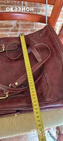 естествена кожа, снимка 7 - Чанти - 52429522