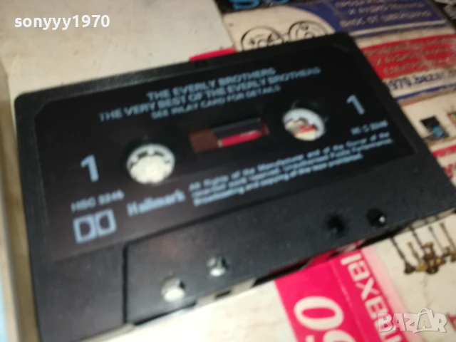 EVERLY BROTHERS-ORIGINAL TAPE 2207251313, снимка 11 - Аудио касети - 51103424