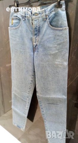 Jeans Armani, denim, 30, оригинален, светлосин, снимка 2 - Дънки - 12907555