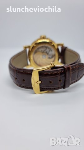 Breguet Marine Big Date Silver Dial Yellow Gold часовник, снимка 2 - Мъжки - 44278016
