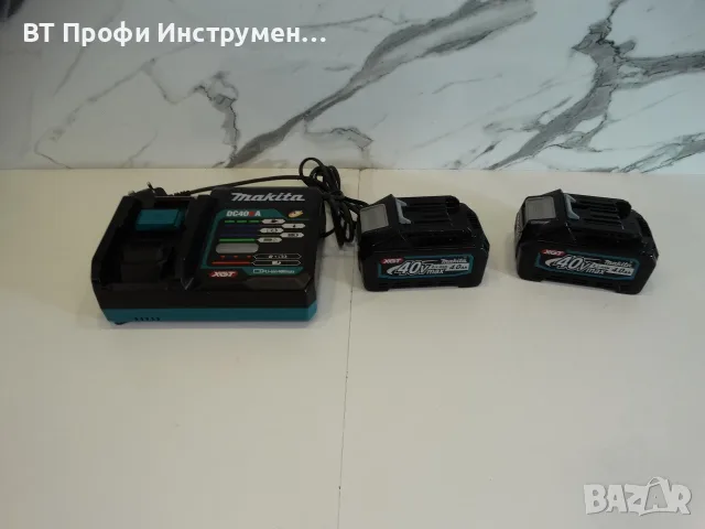 Makita XGT / 40 V / 4.0 Ah - Батерии и зарядно