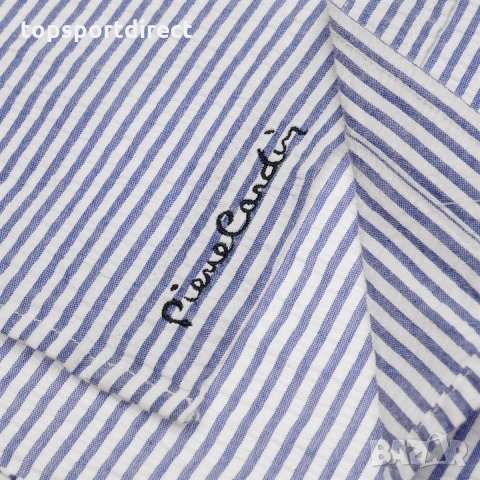 P.Cardin 100%original Мъжка риза къс ръкав НОВО внос Англия. , снимка 3 - Ризи - 29206821