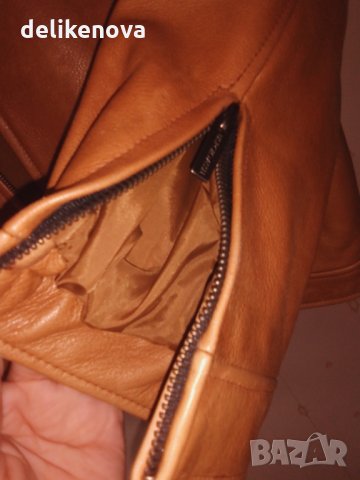 U.S.Polo Assn. Leather. Original. Size L/XL Страхотно кожено яке., снимка 7 - Якета - 26359805