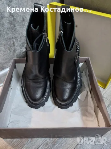 Естествена кожа - 37н., снимка 6 - Дамски боти - 48685440