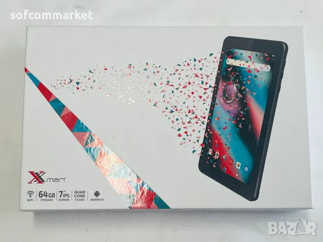 Таблет XMART X7S (4GB / 64GB) – С оставаща гаранция към Технополис до Юли 2028 г.!