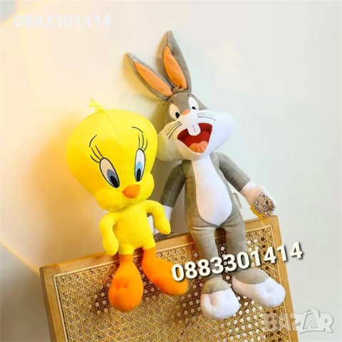Туити Tweety Плюшена играчка 30см , снимка 4 - Плюшени играчки - 40830774