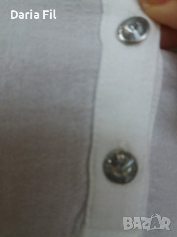 КРАСИВА бяла риза/блуза с дантела и по ръкавите , снимка 6 - Ризи - 38610121