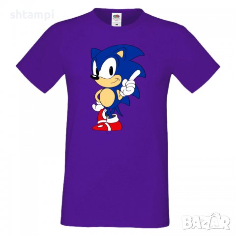 Мъжка тениска Sonik 006 Игра,Изненада,Подарък,Празник,Повод, снимка 17 - Тениски - 37246199