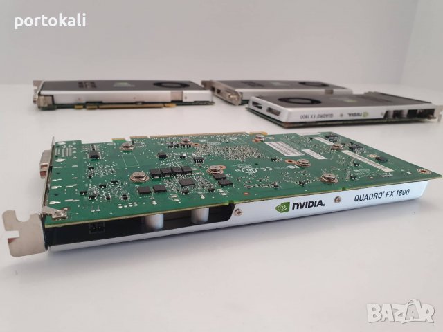 +Гаранция NVIDIA Quadro FX 1800 Видеокарта Куадро GPU видео карта, снимка 9 - Видеокарти - 37645525