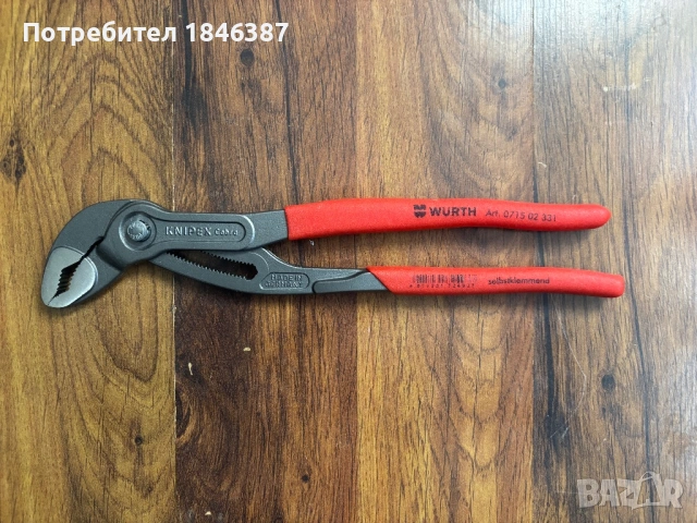 Клещи Wurth и Knipex Germany, снимка 2 - Клещи - 54318313