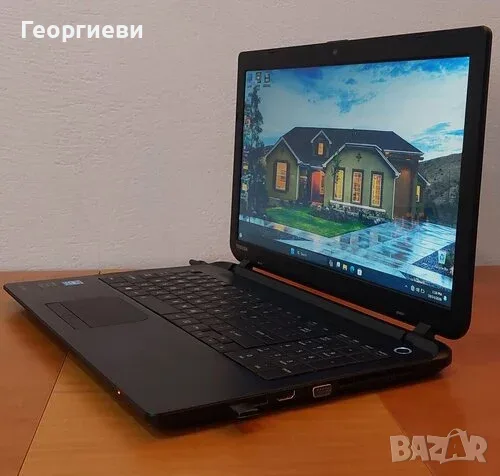 Лаптоп Toshiba Satellite -  Win 11 Pro -  Екран 15.6 - SSD 256GB / 8 RAM Отличен.