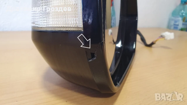 Оригинално ляво огледало с 9 пина за HONDA Cr-v (MK3) / Хонда ЦРВ  (2006-2012), снимка 15 - Части - 51383000