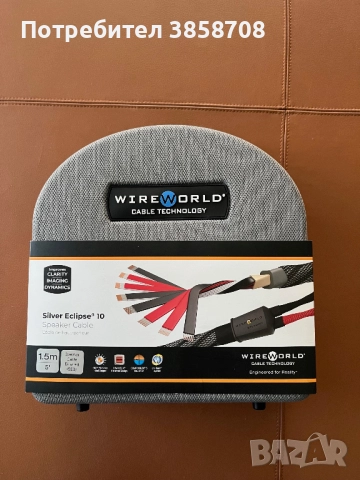 Wireworld Silver Eclipse™ 10 Speaker Cable Bi-Wire 1.5m