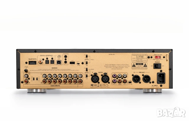 Предусилвател Advance Paris X-P700 / Advance Acoustic, снимка 4 - Ресийвъри, усилватели, смесителни пултове - 53092761