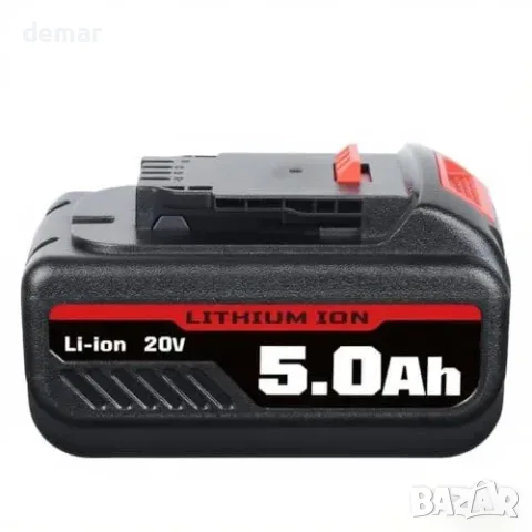 Акумулаторна батерия Li-ion 18V 5.0Ah за DeWalt DCB200, снимка 3 - Други инструменти - 55933522