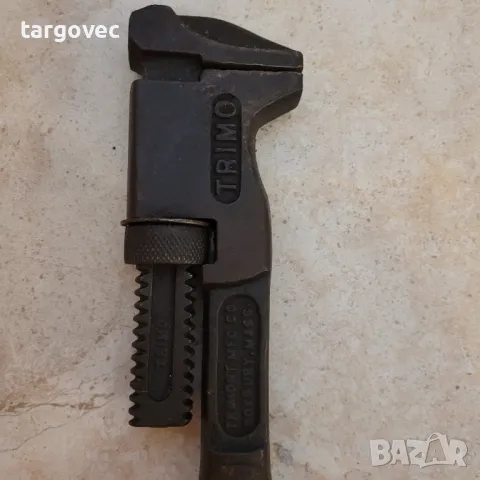 Невероятен старинен гаечен раздвижен ключ, снимка 2 - Други инструменти - 48639069