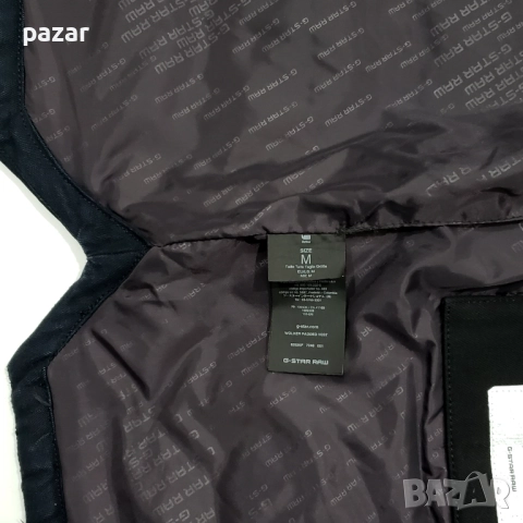G-STAR RAW Wolker Vest Мъжки Пухен Елек с Джобове M, снимка 13 - Якета - 52778197