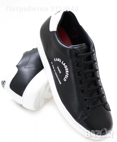 Чисто нови Karl Lagerfeld, естествена кожа 39 номер, снимка 3 - Кецове - 52133940
