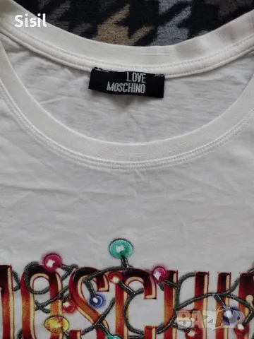 Дамска тениска Love MOSCHINO , снимка 2 - Тениски - 49938526