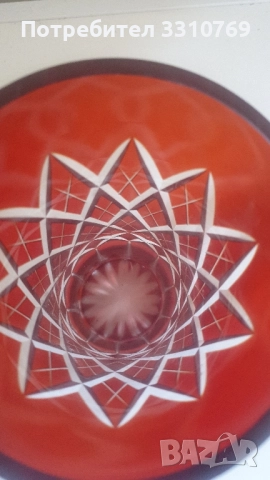 Прекрасни кристални вази Бохемия. , снимка 12 - Вази - 52547260