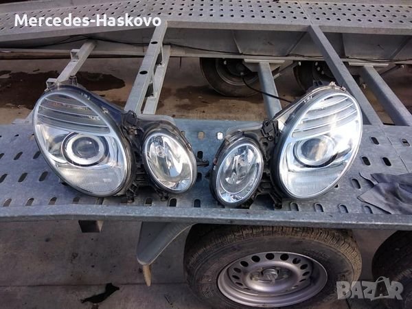 Фарове за W211 в перфектно състояние без счупено или пукнато