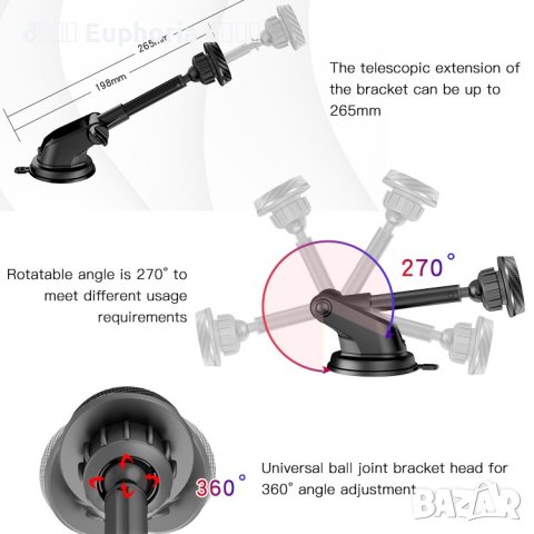 Стойка за телефон, снимка 4 - Селфи стикове, аксесоари - 42819608