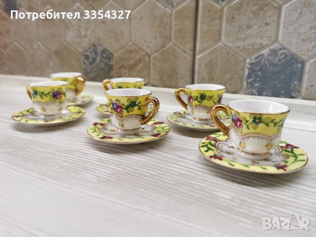 Мини порцеланов сервиз за чай, снимка 3 - Колекции - 42545208