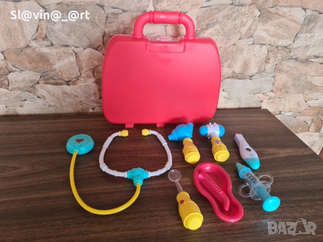 Детски докторски комплект-куфарче, снимка 2 - Образователни игри - 51856426