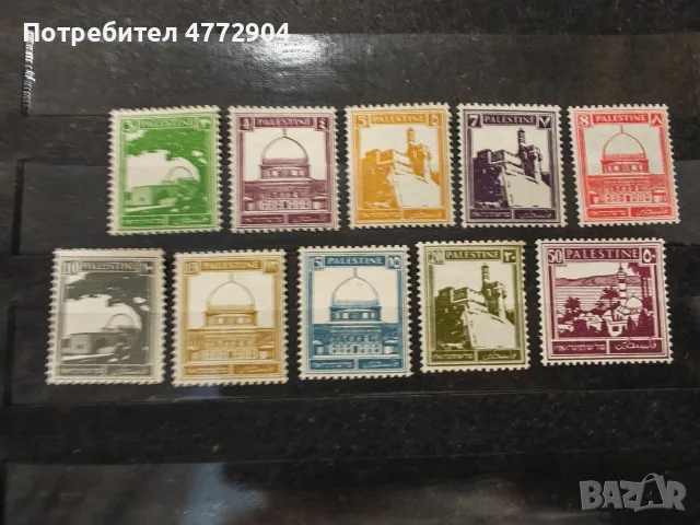 Пощенски марки Палестина, снимка 2 - Филателия - 56140819