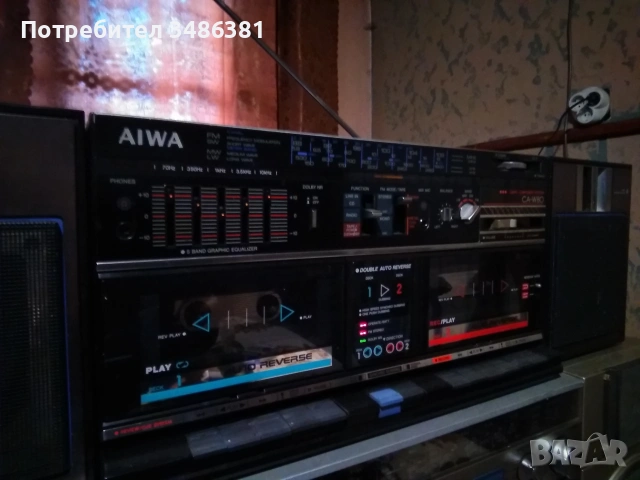 AIWA CA W 80 E, снимка 5 - Радиокасетофони, транзистори - 54166062