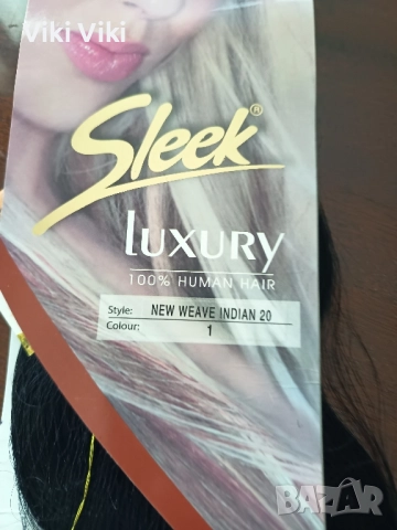 Естествена Индийска коса 110гр.50см., снимка 3 - Аксесоари за коса - 51850877