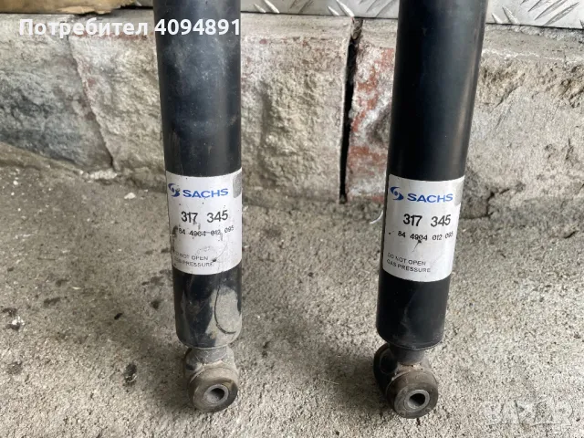 Задни амортисьори SACHS W203, снимка 2 - Части - 50121646