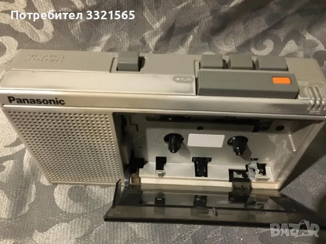 Мини касетофон Panasonic, снимка 5 - Радиокасетофони, транзистори - 48004383