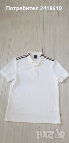 Hugo Boss Phillipson 108 Pique Cotton Slim Fit Mens Size M НОВО! ОРИГИНАЛНА Тениска!, снимка 12 - Тениски - 50463733