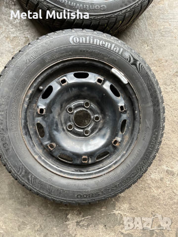 Джанти с гуми 5x100 VAG, снимка 6 - Гуми и джанти - 44731907