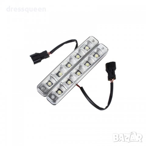 1148 светлини DRL за коли 2х5 диода, снимка 5 - Аксесоари и консумативи - 37278407