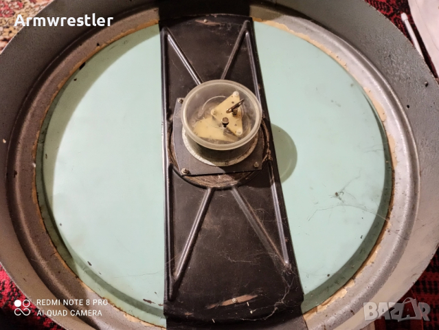 Стар Голям Руски Механичен Стенен Часовник ЗЧЛ , снимка 7 - Антикварни и старинни предмети - 44533508