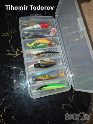 спининг комплект с примамки, снимка 6 - Въдици - 53127012