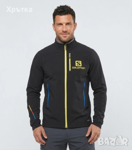 Salomon Momentum - Оригинално мъжко софтшел яке размер S-M